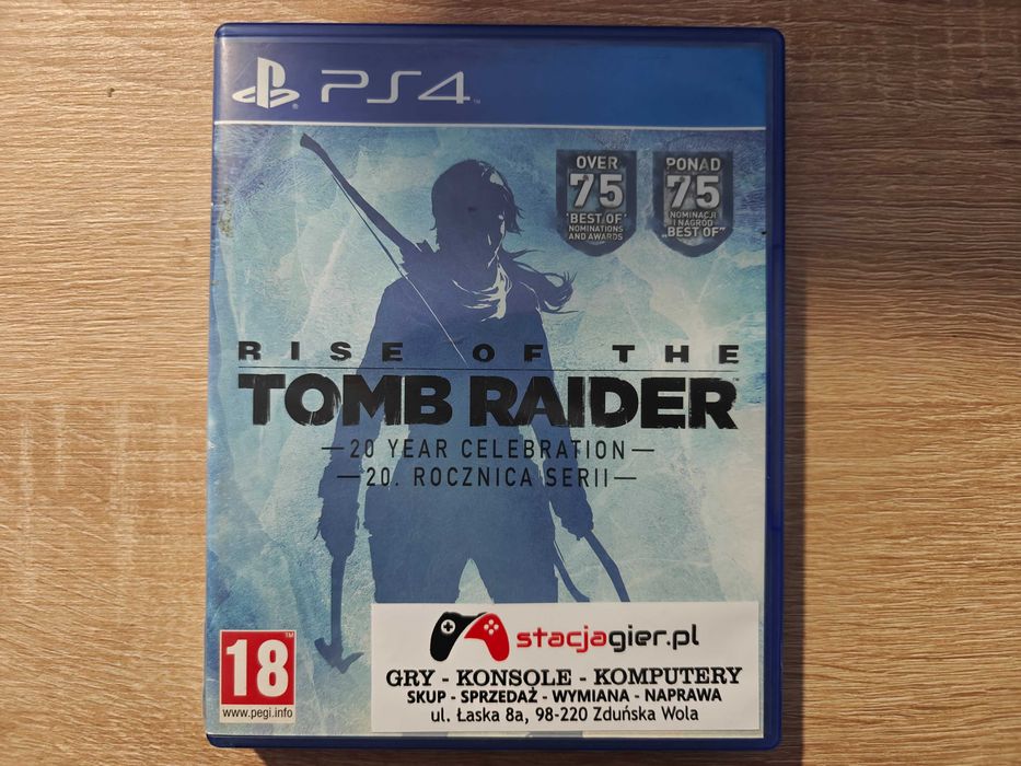 Rise of the Tomb Raider PL PS4 Playstation 4