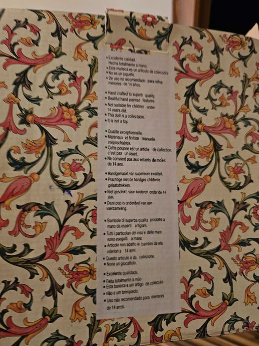 Vintage chłopiec i dziewczynka porcelanowe lalki na huśtawce