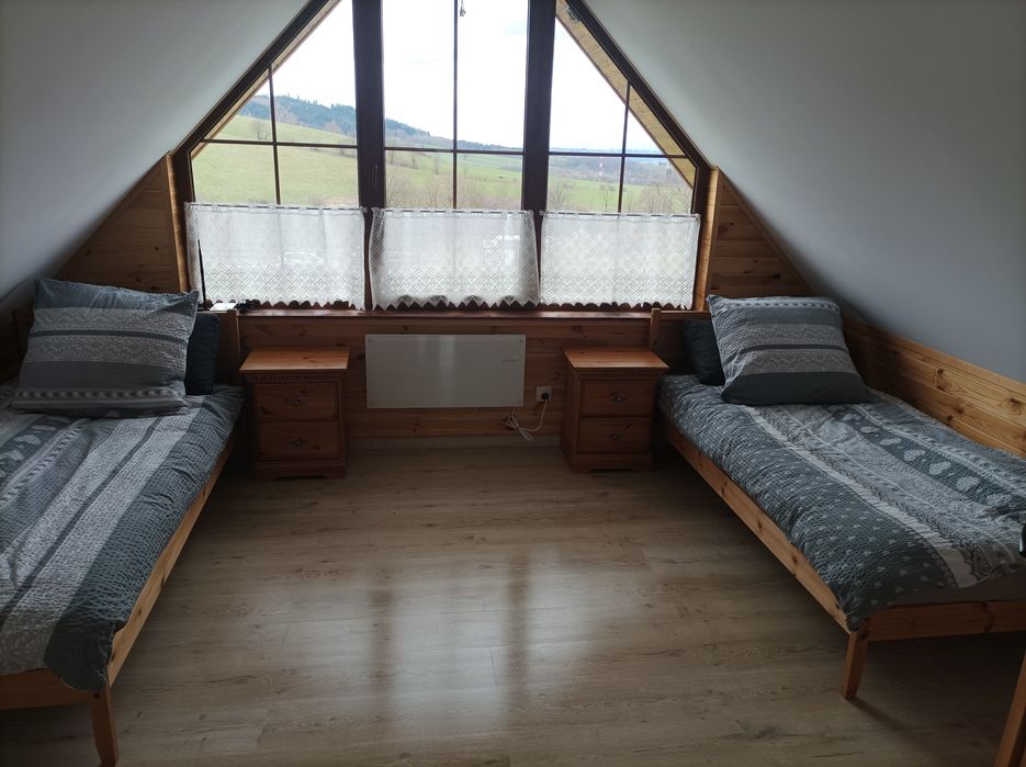 Całoroczny drewniany domek