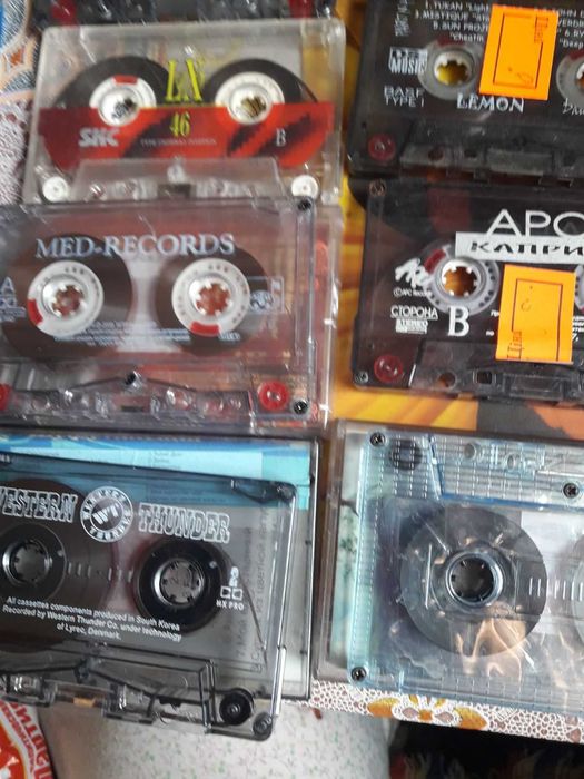 Продам аудиокассеты для кассетного магнитофона