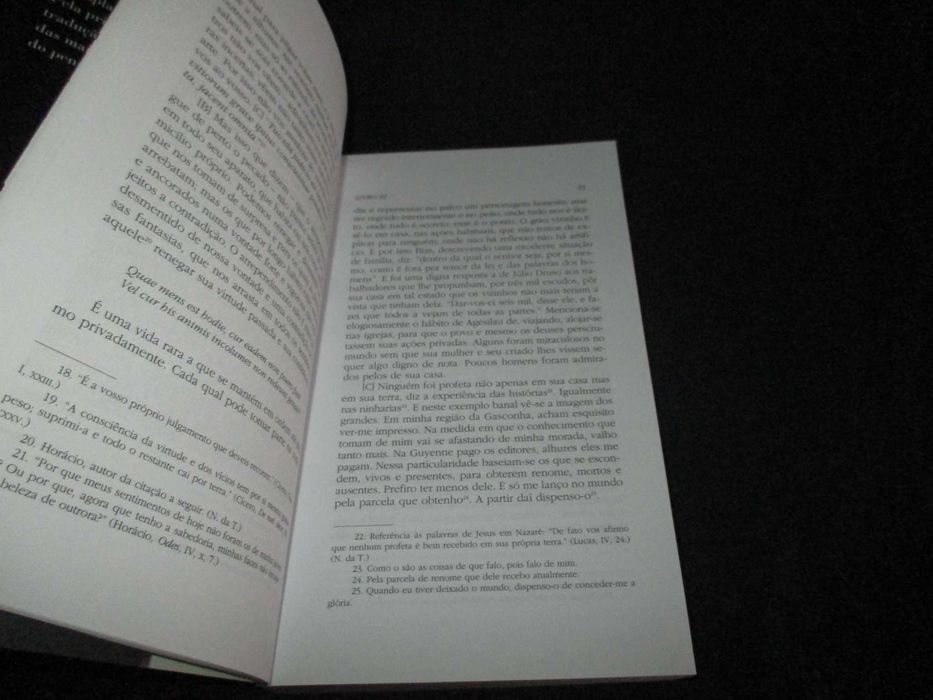 Livro Os Ensaios Livro III M. de Montaigne