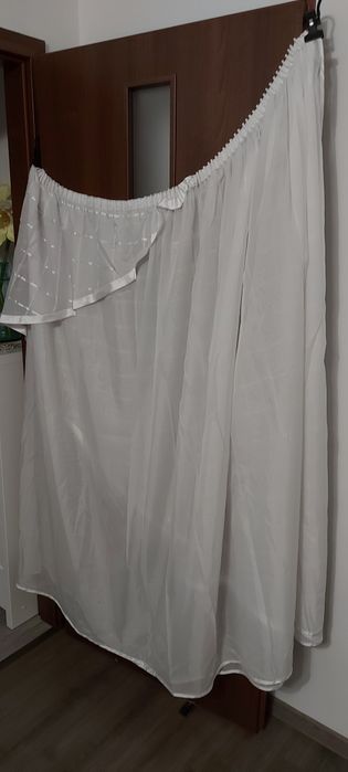 Zestaw firanka plus dwie zasłonki