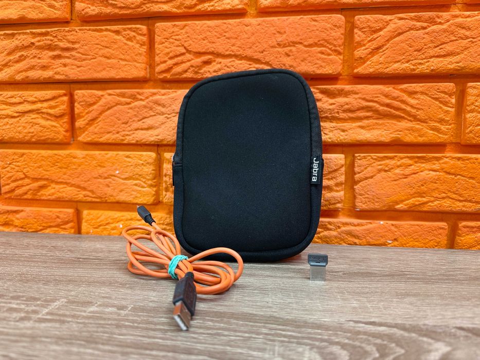 Повний комплект: Jabra Evolve 65 бездротова (адаптер+кабель+чохол)