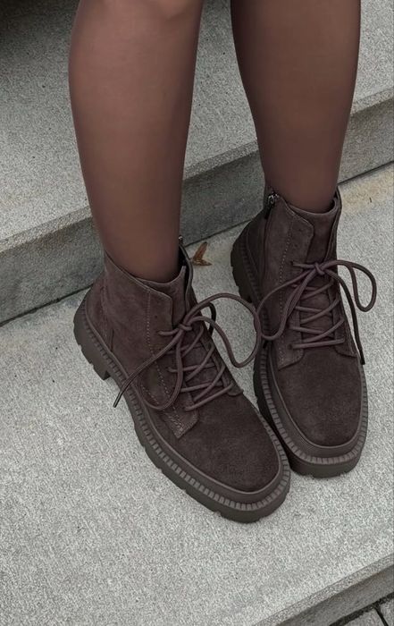 Продам замшеві ботинки Enemy Studio 2 рази вигуляні