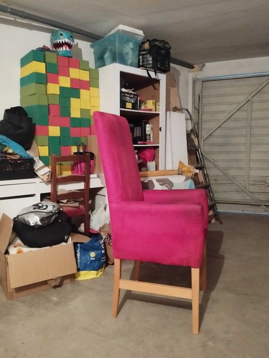 Cadeira vermelha pai natal