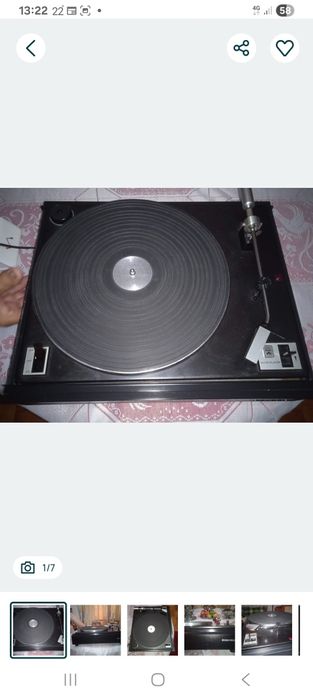 Gira discos Grundig