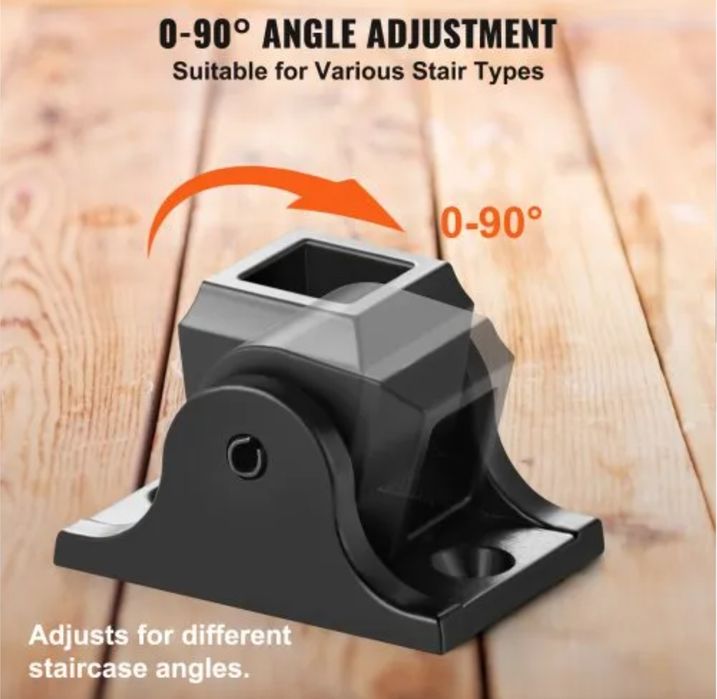 50 balaústres para grades em locais inclinados