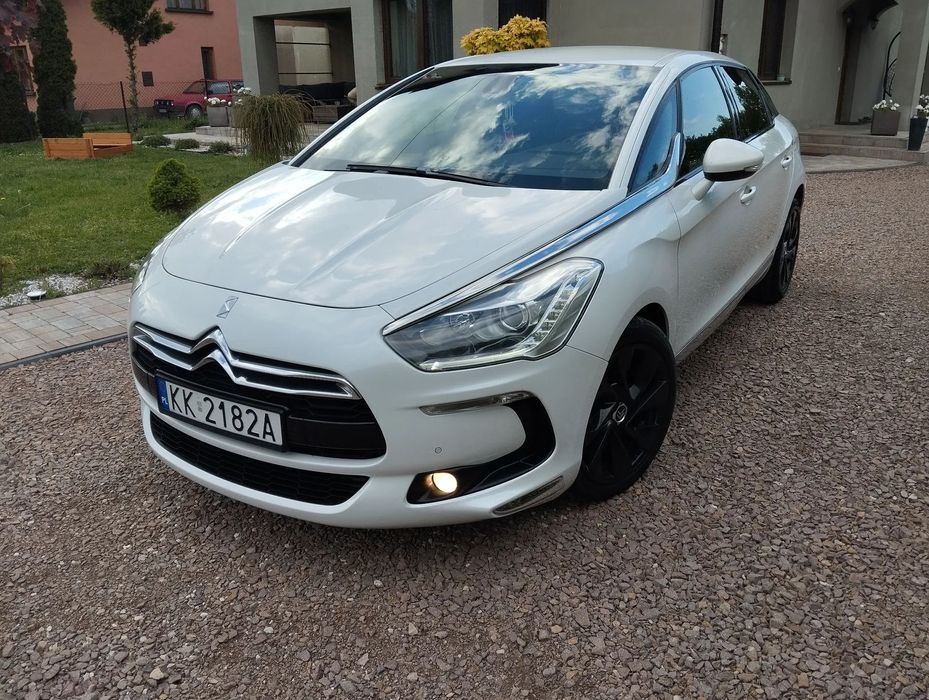 Citroën DS5 Sprzedany. Nieaktualne  Piękna Biała Perła HDi manual kamera