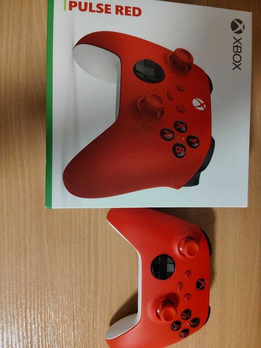 Controller XBOX czerwony oryginalny