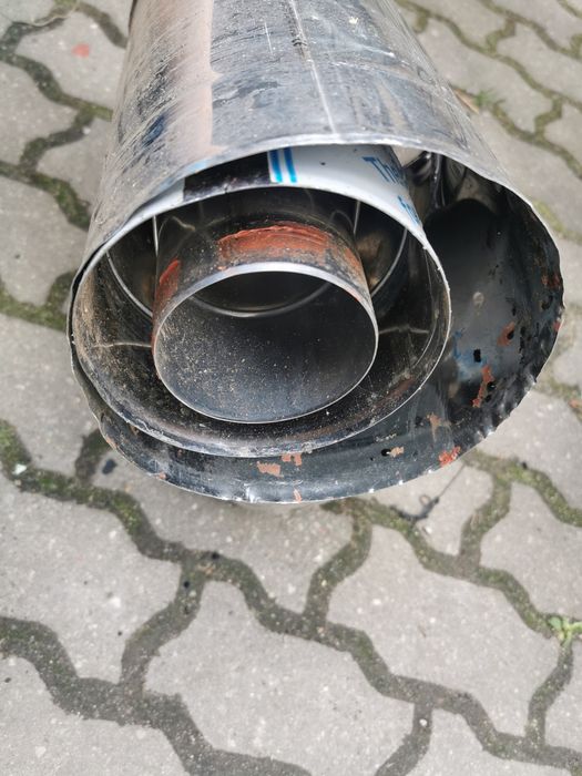 Komin trójnik koncentryczny kris pol 80/125/180