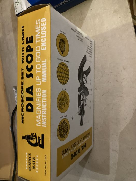 Microscopio para brincar novo nunca usado