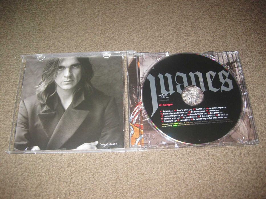 CD do Juanes "Mi Sangre" Portes Grátis!