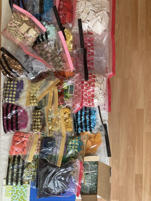 MIX KLOCKÓW lego 10 kg 550 zl przy odbiorze osobistym.