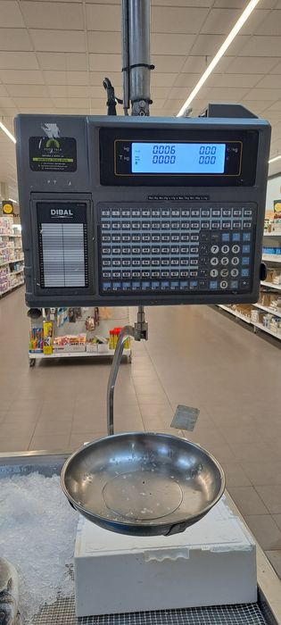 Balanças de talho e peixaria