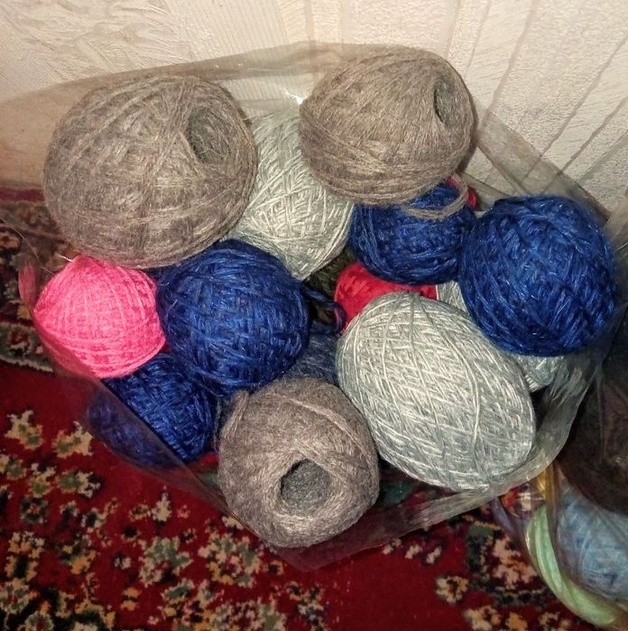 Остатки пряжи на вес