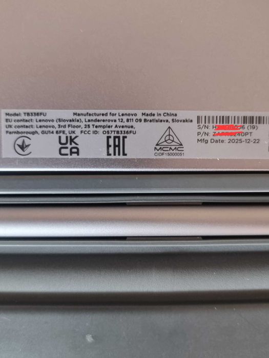 Lenovo Idea Tab 11 | 256GB + 8GB RAM | Teclado, Capa e Rato | Com Porta SIM