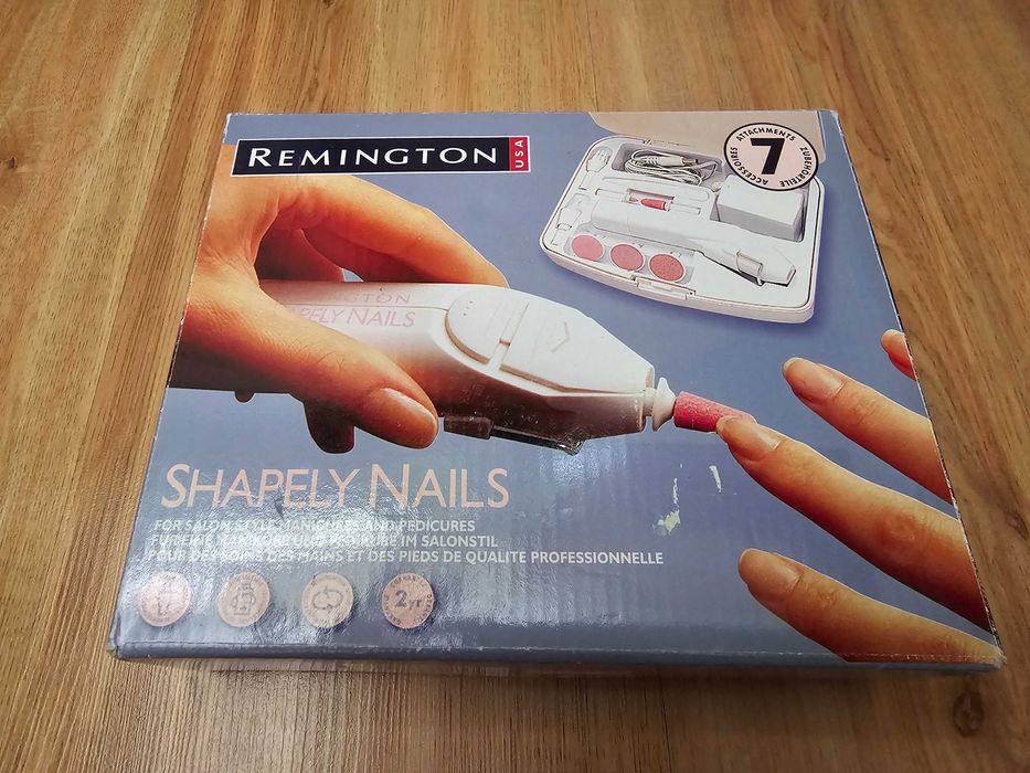 Remington Shapely Nails MSRC 1000- zestaw frezarka do manicure