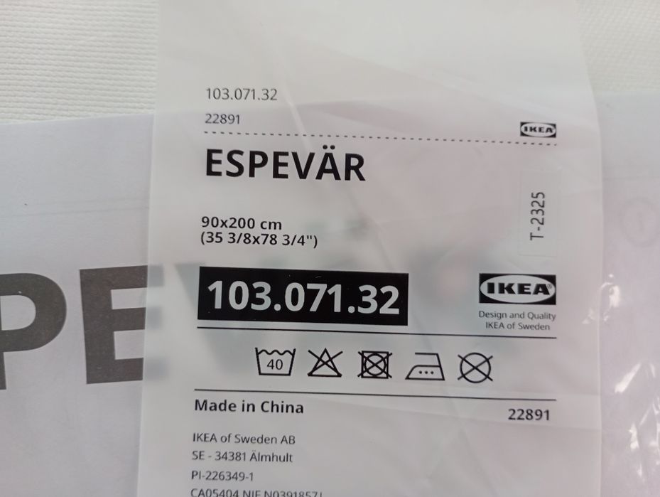 Forra capa sommier nova e embalada