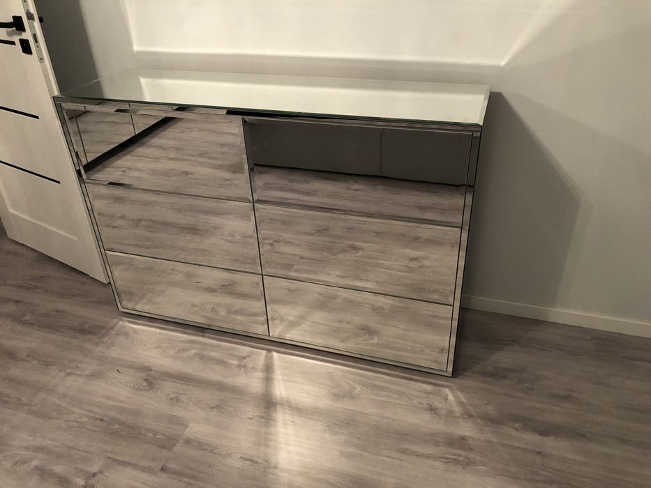 Komoda lustrzana, z lustra, glamour, OKAZJA!!!