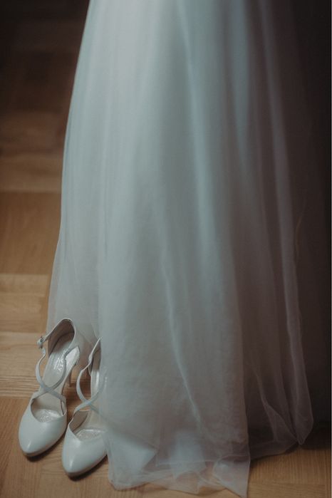 Suknia ślubna boho rustykalna Elizabeth Passion koronka