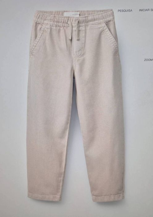 Calcas Zara XS.S rapaz