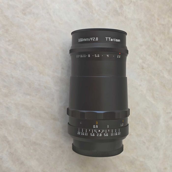 TTArtisan 100mm f/2.8 - M42 - bubble bokeh - jak nowy