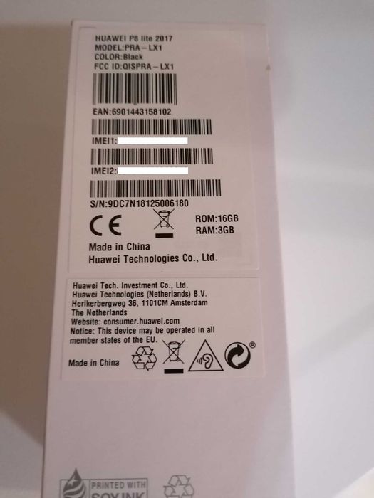 Smartphone HUAWEI P8 Lite 2017