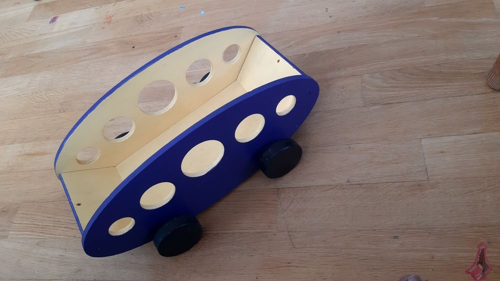 Auto drewniane pojazd dla dziecka
