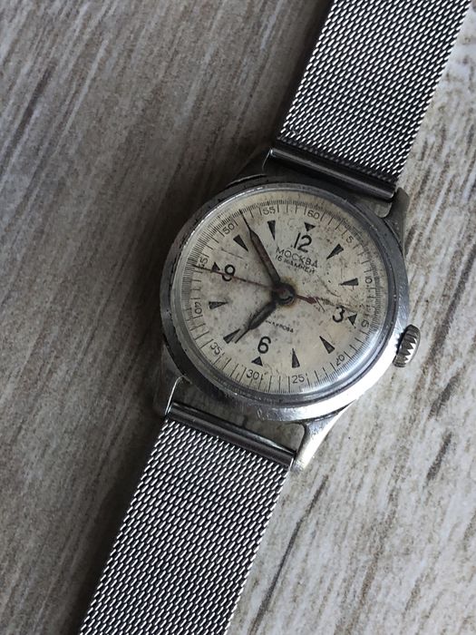 Zabytkowy zegarek damski radzickiej marki Moskwa Ussr Vintage
