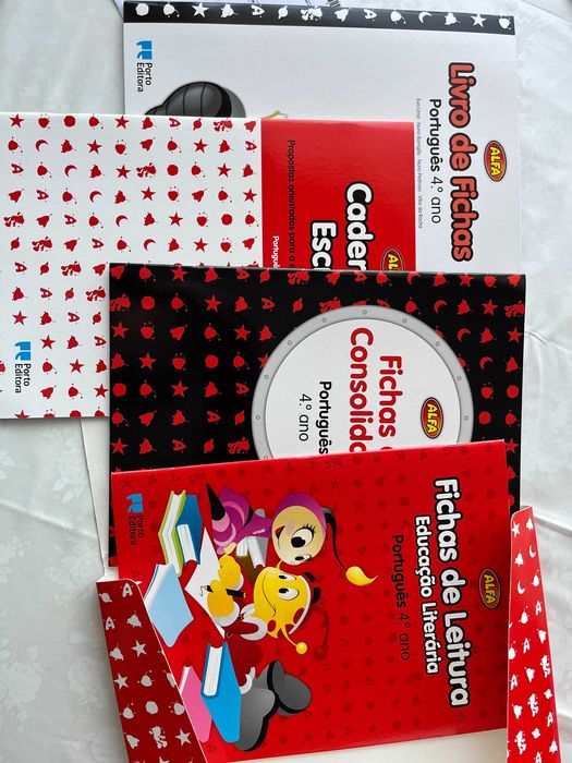 livros escolares 3º-4º anos