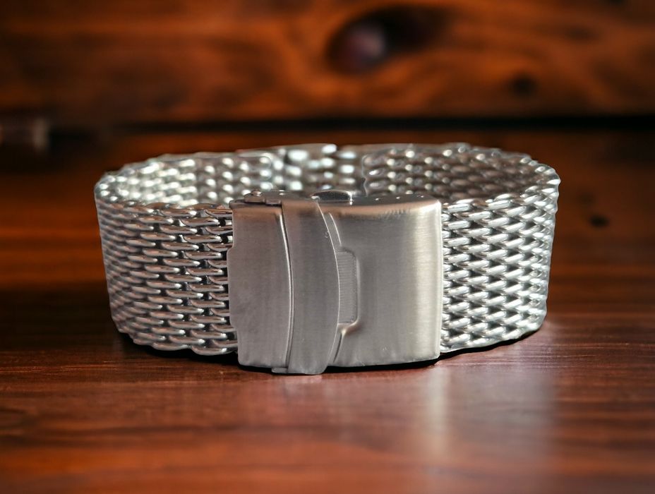 Bransoleta Mesh Shark 22 mm do zegarka Seiko SKX009
