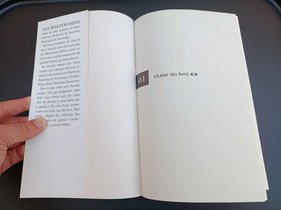 Livro "Só Vivemos Duas Vezes", Ana Martins Silva