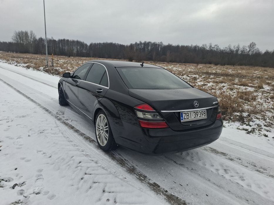 Mercedes-Benz klasa S 3.0D 235KM 7G Tronic Long DociągiDVD NightVision