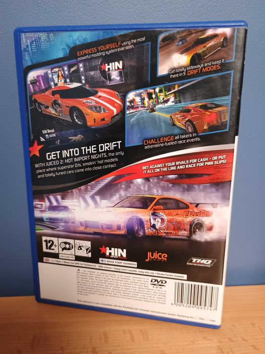 Juiced 2 PS2 PlayStation 2 angielska komplet