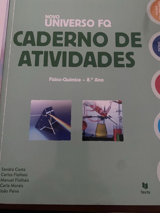 Caderno de Actividades 8 Ano