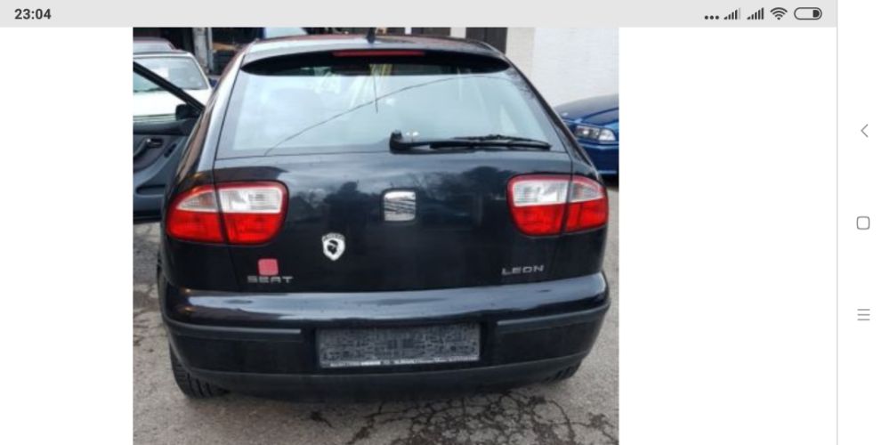 Капот крыло бампер фара Толедо Леон 1м дверь ляда панель радиатор сеат