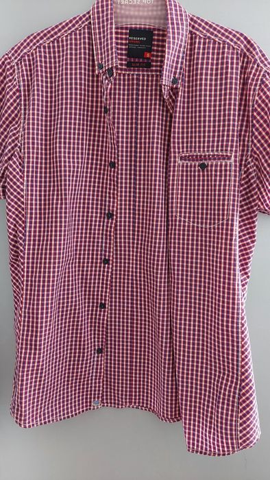 Koszula męska krótki rękaw rozmiar S Reserved