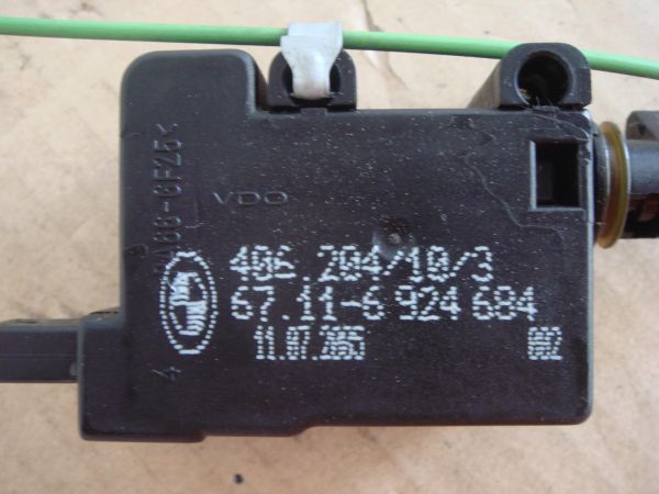 Motor bloqueio central da tampa de combustível BMW 1 (E87)
