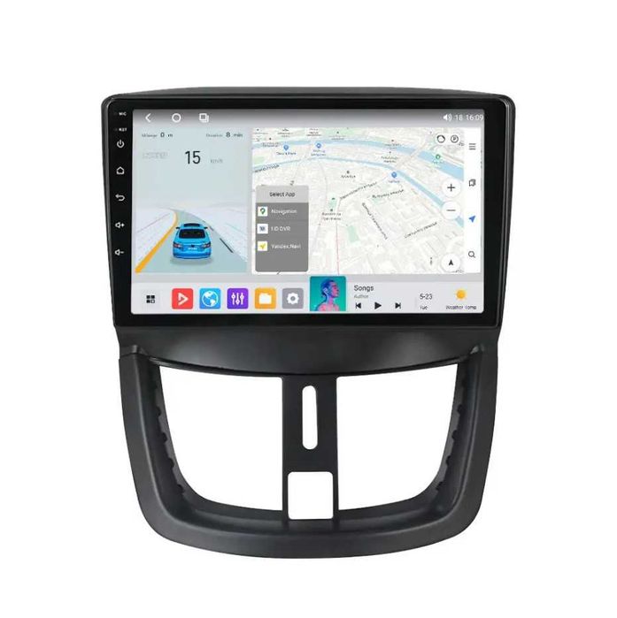 Штатна магнітола Peugeot 207  2006-2015  Android