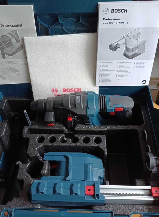 Bosch GBH 18V-22+GDE 18V-12+walizka L-boxx 238