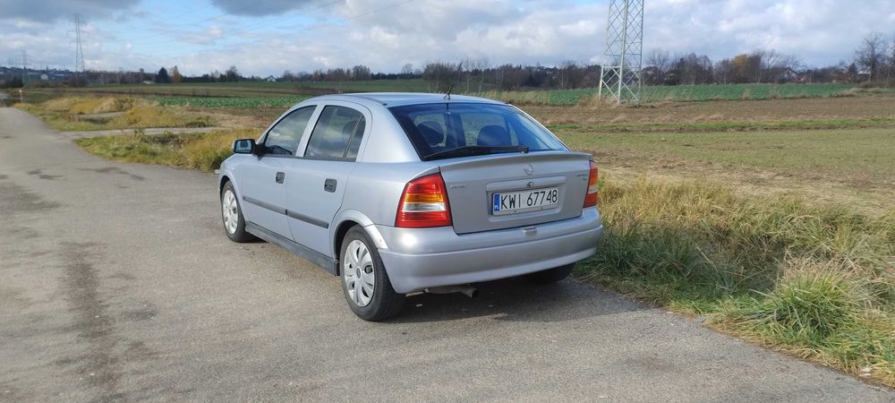 Opel Astra G 2001r. 1.6 benzyna+gaz LPG