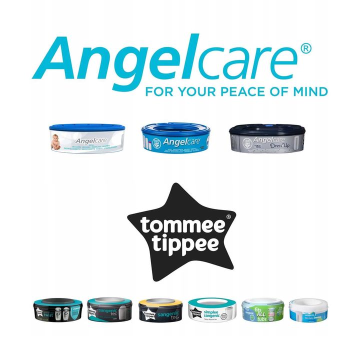 Плівка 5м (пакети) для касет накопичувачів підгузків Angelcare, Tommee Плёнка 5м (пакеты) для кассет утилизатора подгузников Angelсare, TommeeTippee