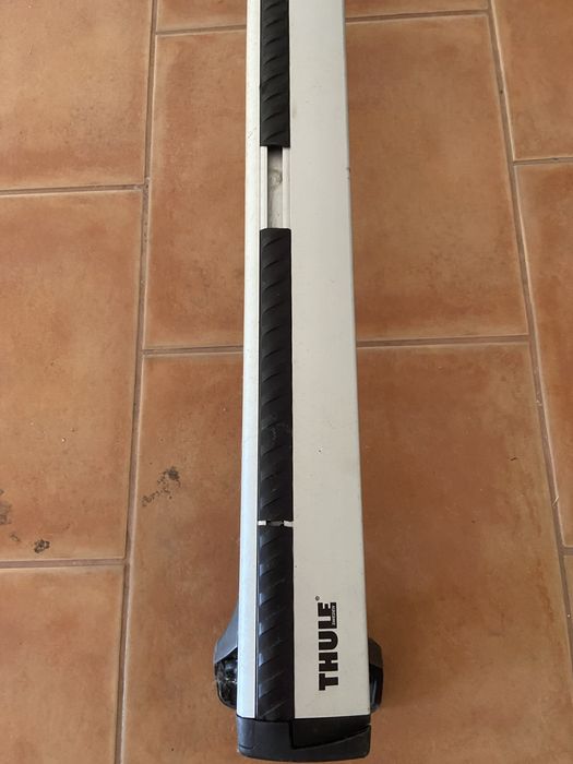 barras de tejadilho thule wingbar em aluminio