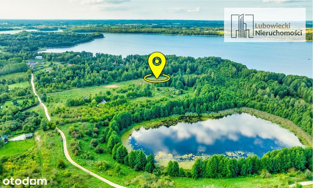 Działki położone nad Jeziorem Leleskim