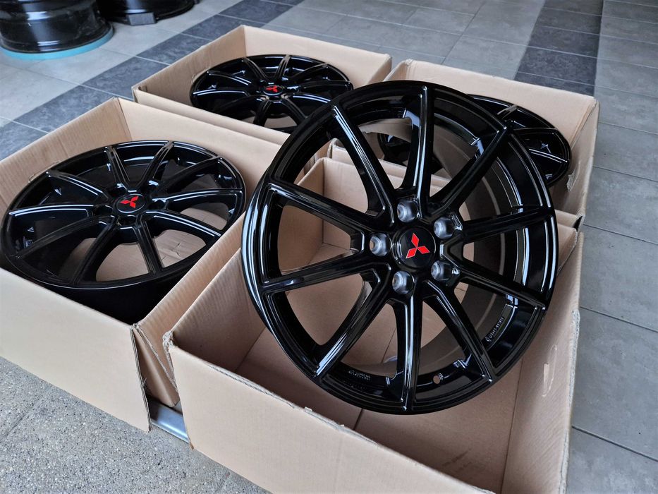 Alufelgi 17 5x114,3 MITSUBISHI ASX Eclipse Cross Lancer Czarne 708#