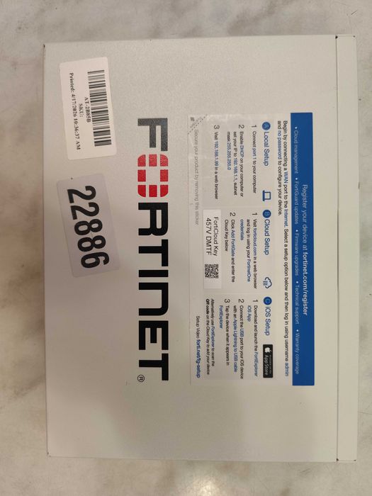 Міжмережевий екран Fortinet FortiGate 60F