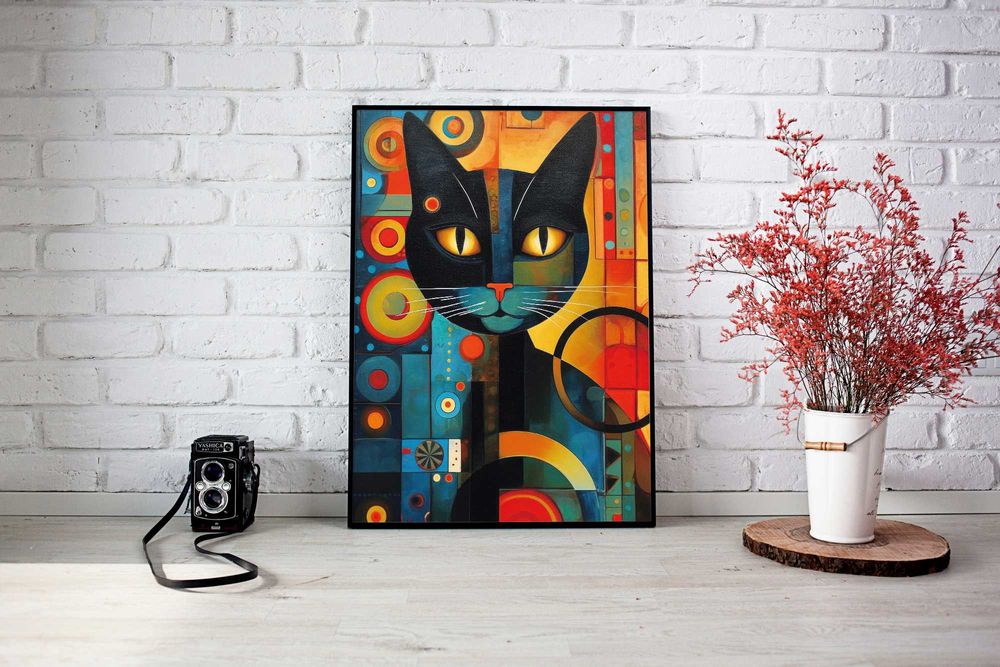 Plakat A3, kot art deco