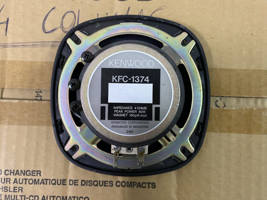 Autoradio caixa 10 CD 4 colunas Anos 90