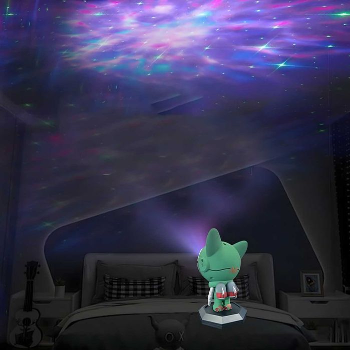 Projektor Gwiazd Kosmosu LED 360 z Pilotem – Psi Patrol Astronauta