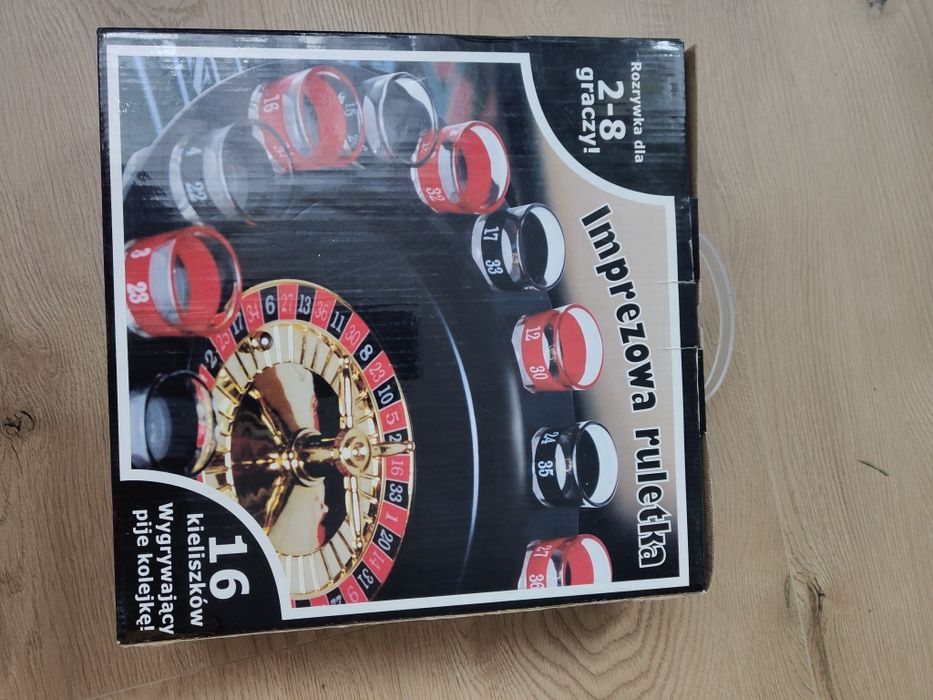 Ruletka, gra z kieliszkami